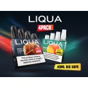 339Kč - E - liquid 4x10ml Liqua Elements - různé